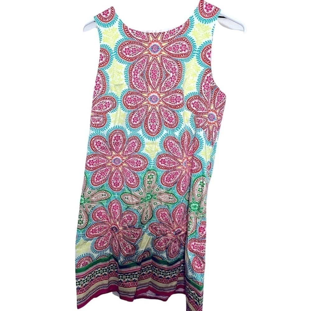 Maggie London Sleeveless Paisley Dress Size 10